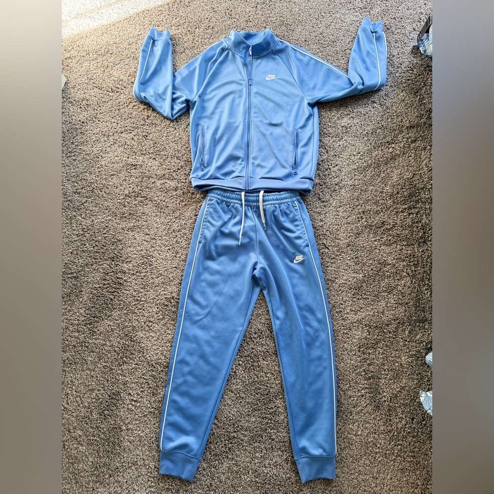 Men’s Nike Light Blue Athletic Tracksuit